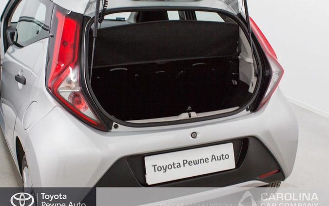 Toyota Aygo cena 47900 przebieg: 27074, rok produkcji 2019 z Warszawa małe 67